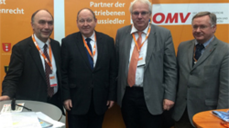 Christoph Bergner MdB, Klaus Brähmig MdB, Klaus Schuck und Christoph Kapteiner