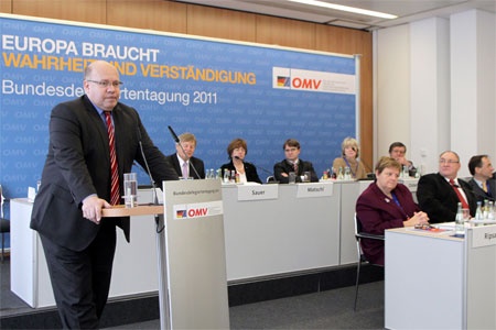 Rede des Ersten Parlamentarischen Geschäftsführers der CDU/CSU Bundestagsfraktion Peter Altmaier MdB