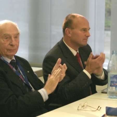 Ehrenmitglied Dr. Sieghard Rost und Hartmut Koschyk Ehrenmitglied Dr. Sieghard Rost und Hartmut Koschyk