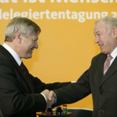 Begrüßung des Bayerischen Ministerpräsidenten Begrüßung des Bayerischen Ministerpräsidenten