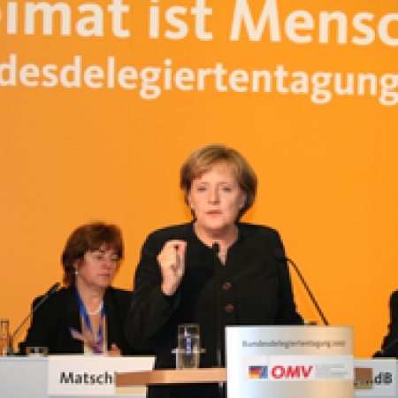 Ansprache von Bundeskanzlerin Dr. Angela Merkel Ansprache von Bundeskanzlerin Dr. Angela Merkel