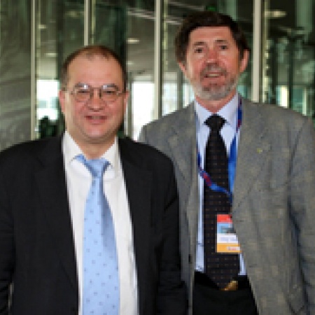 Arnold Vaatz mit Adolf Braun