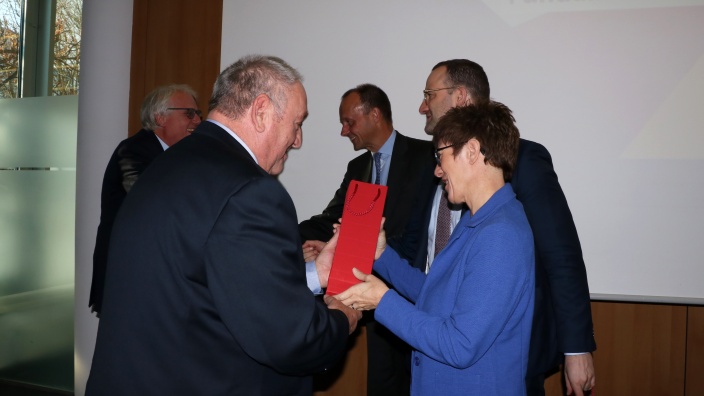 Verabschiedung der Kandidaten