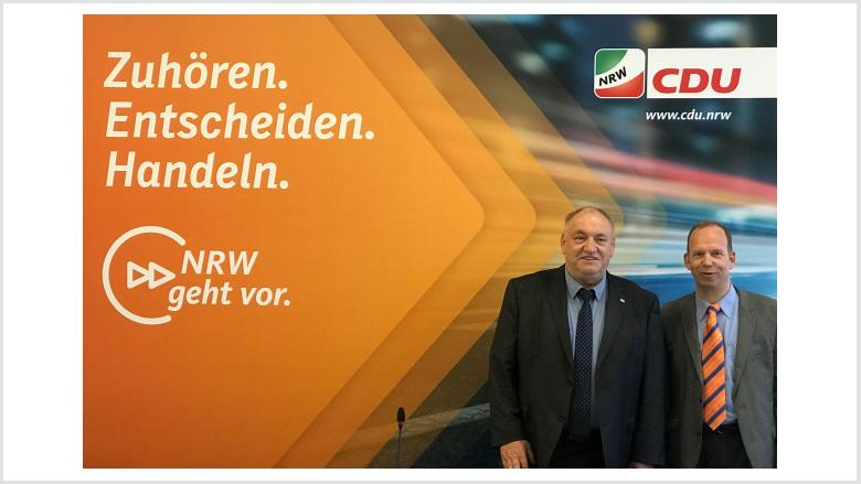 Egon Primas mit Heiko Hendriks Egon Primas mit Heiko Hendriks